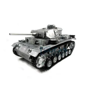 1/16 Mato 100% Metal German Panzer III BB Shooting KIT Radio Controlled Tank 1223 W/ Idlers Sprockets Shooting Unit Barrel Tracks