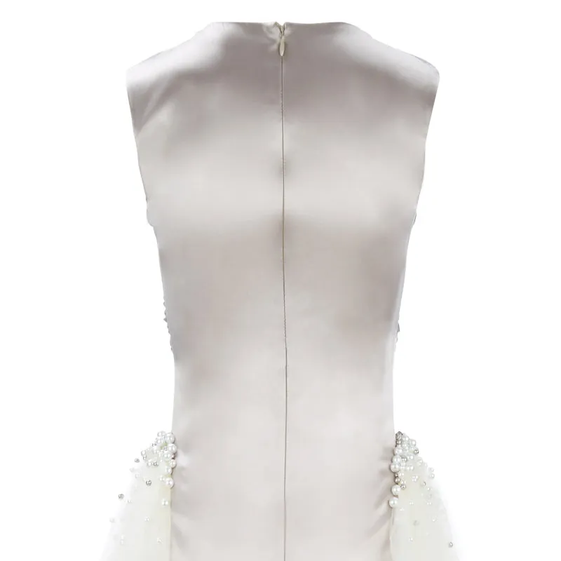 180116 -Long Double Ruched Dress