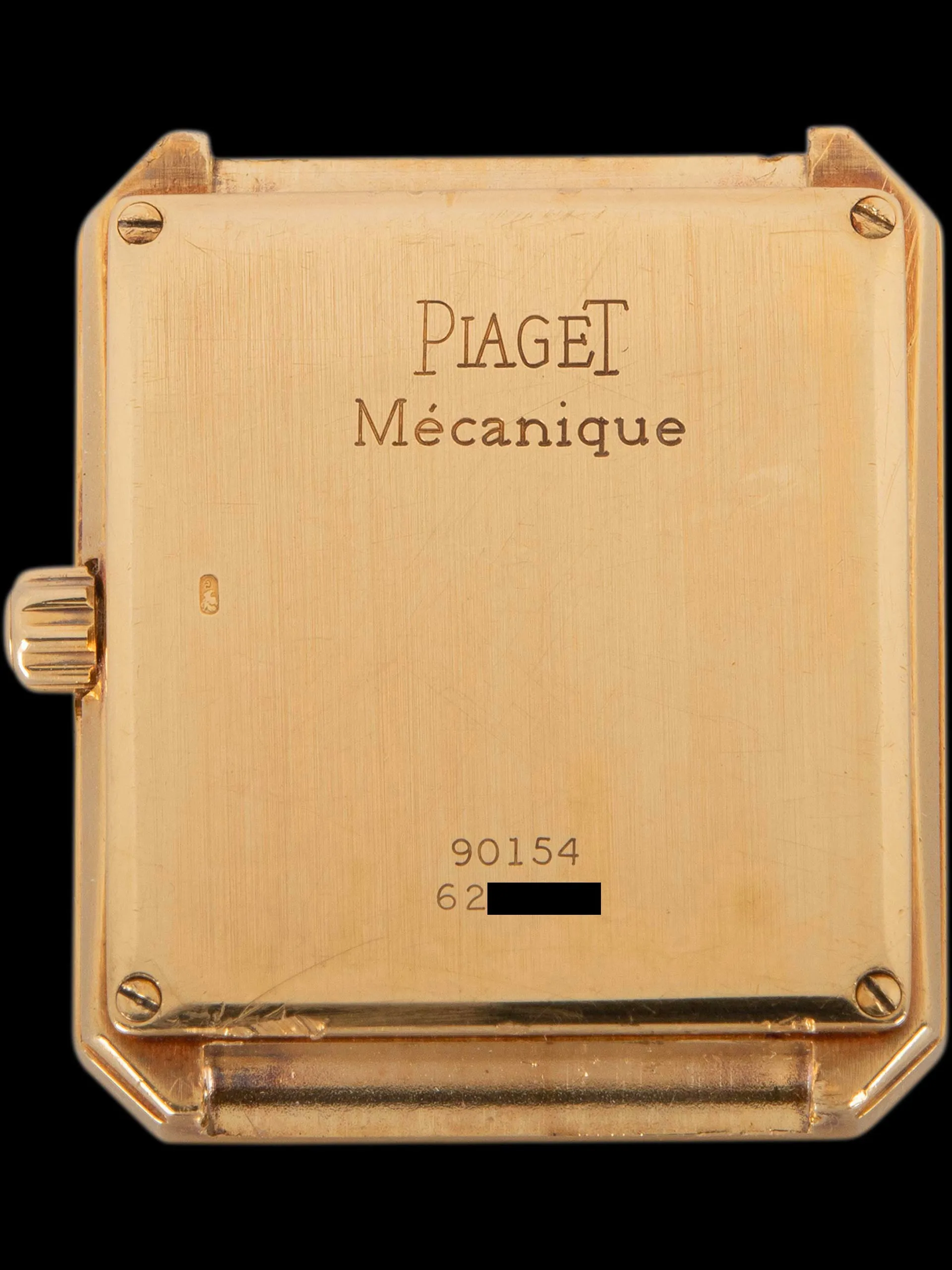 1980s Piaget Protocole 18K YG (Ref. 90154) Black Dial