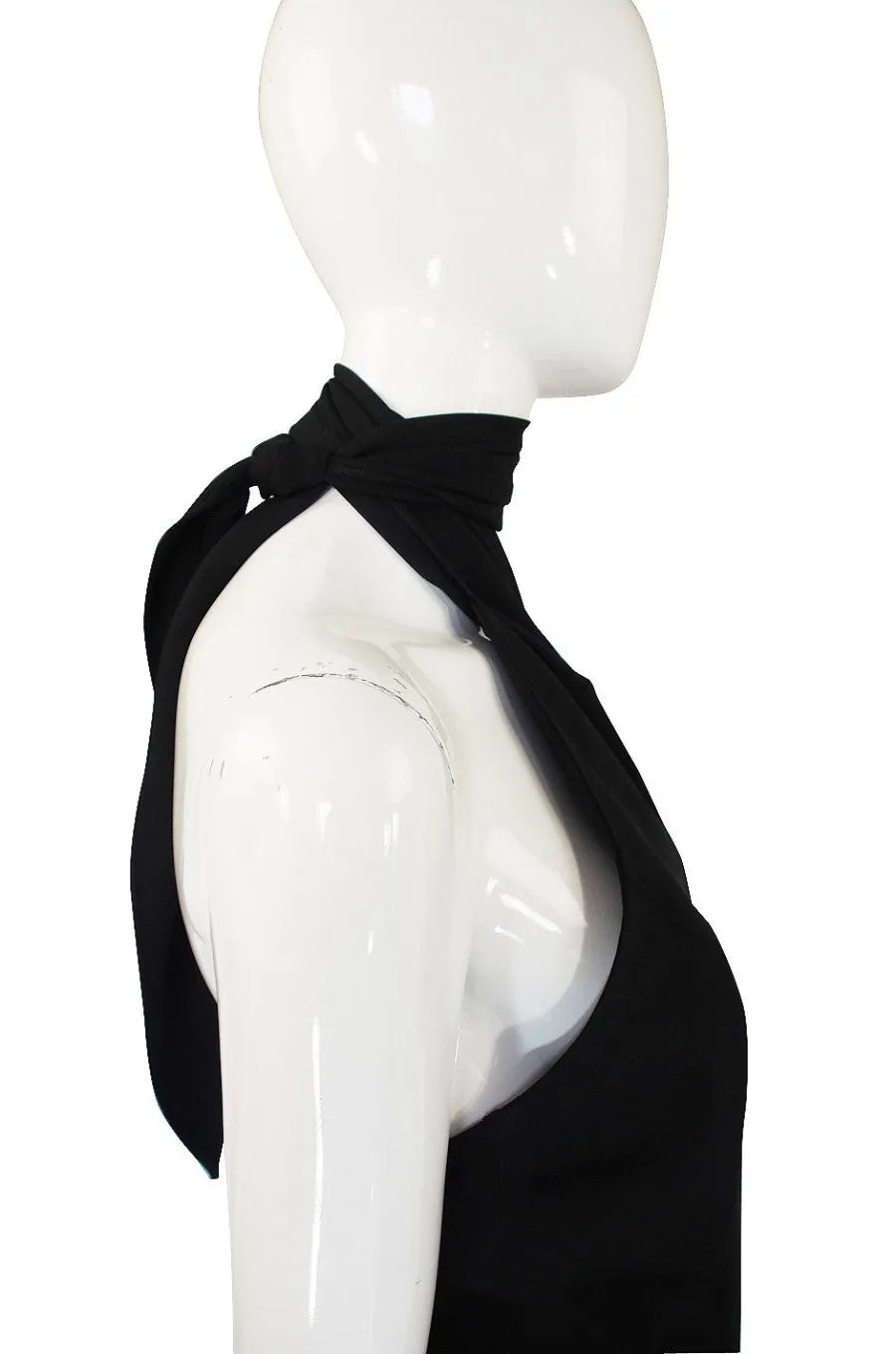 1990s Corset Back Ozbek Dress