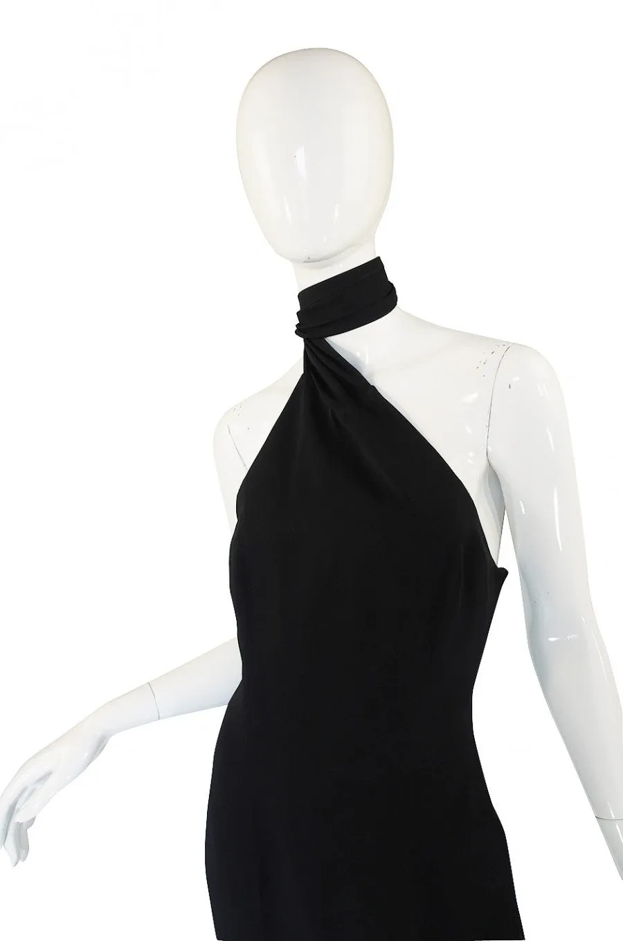 1990s Corset Back Ozbek Dress