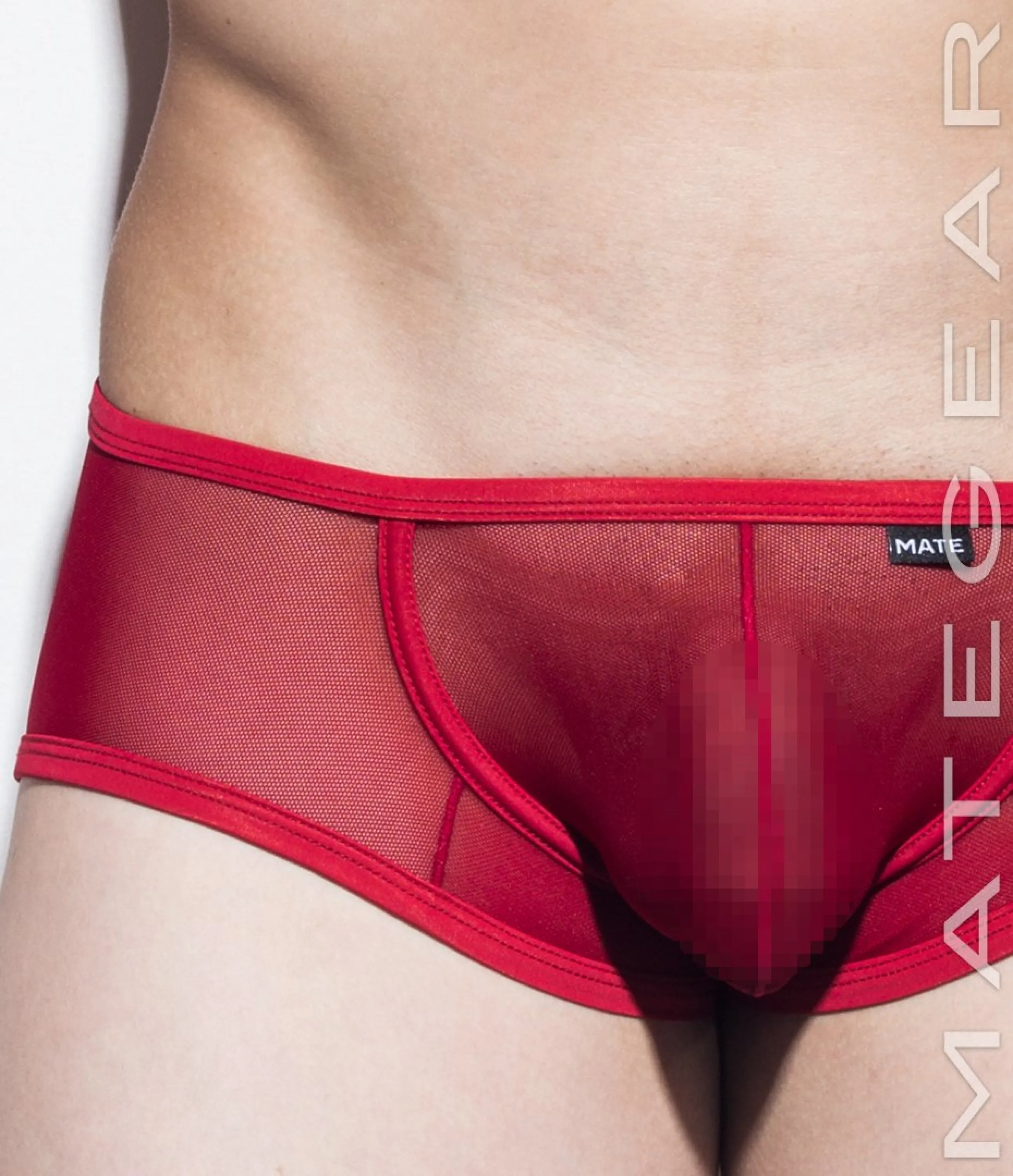 [2pc/Pack] Sexy Men's Underwear Signature Ultra Squarecut Trunks - Ji Su (Mesh Series)