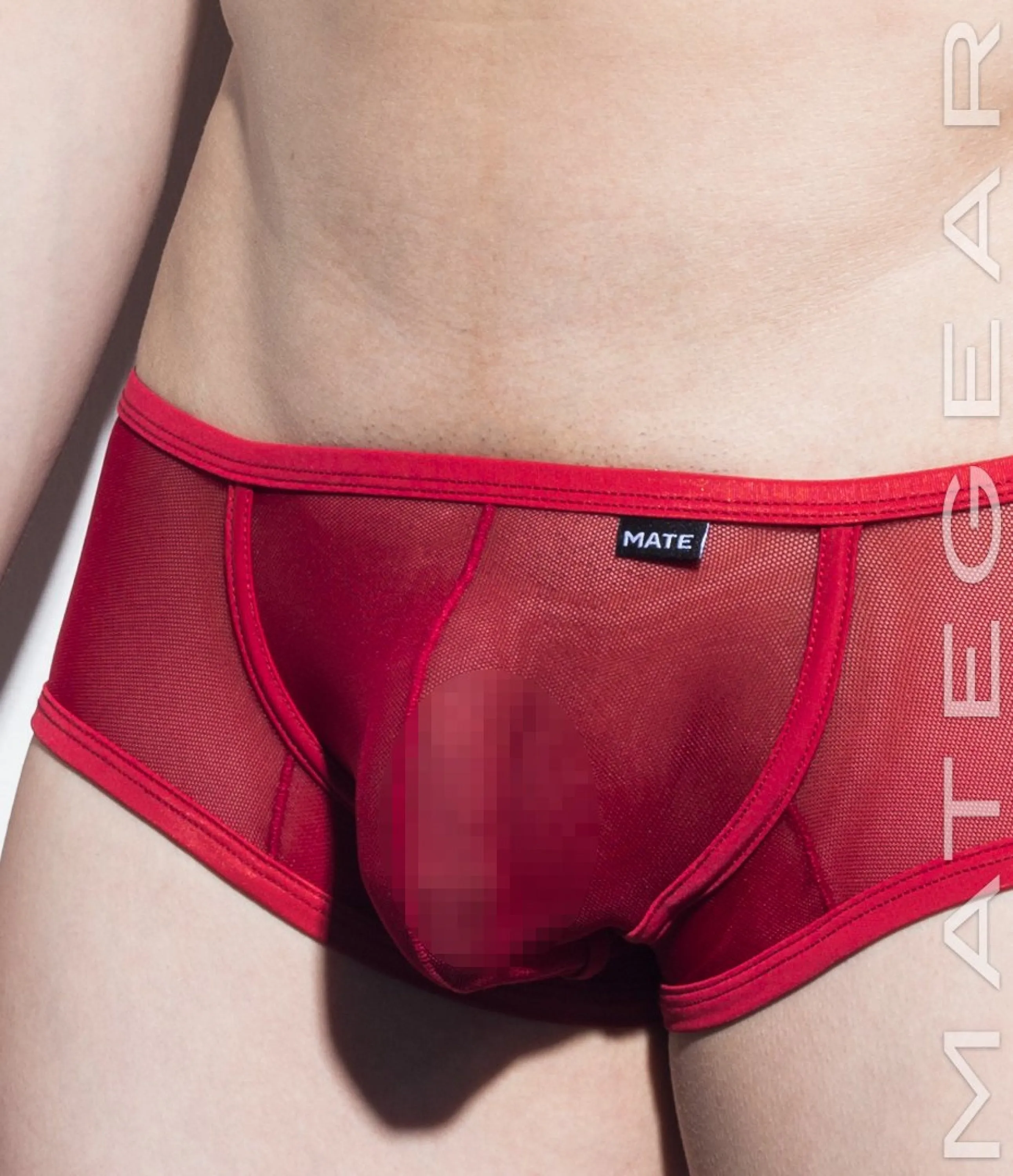 [2pc/Pack] Sexy Men's Underwear Signature Ultra Squarecut Trunks - Ji Su (Mesh Series)