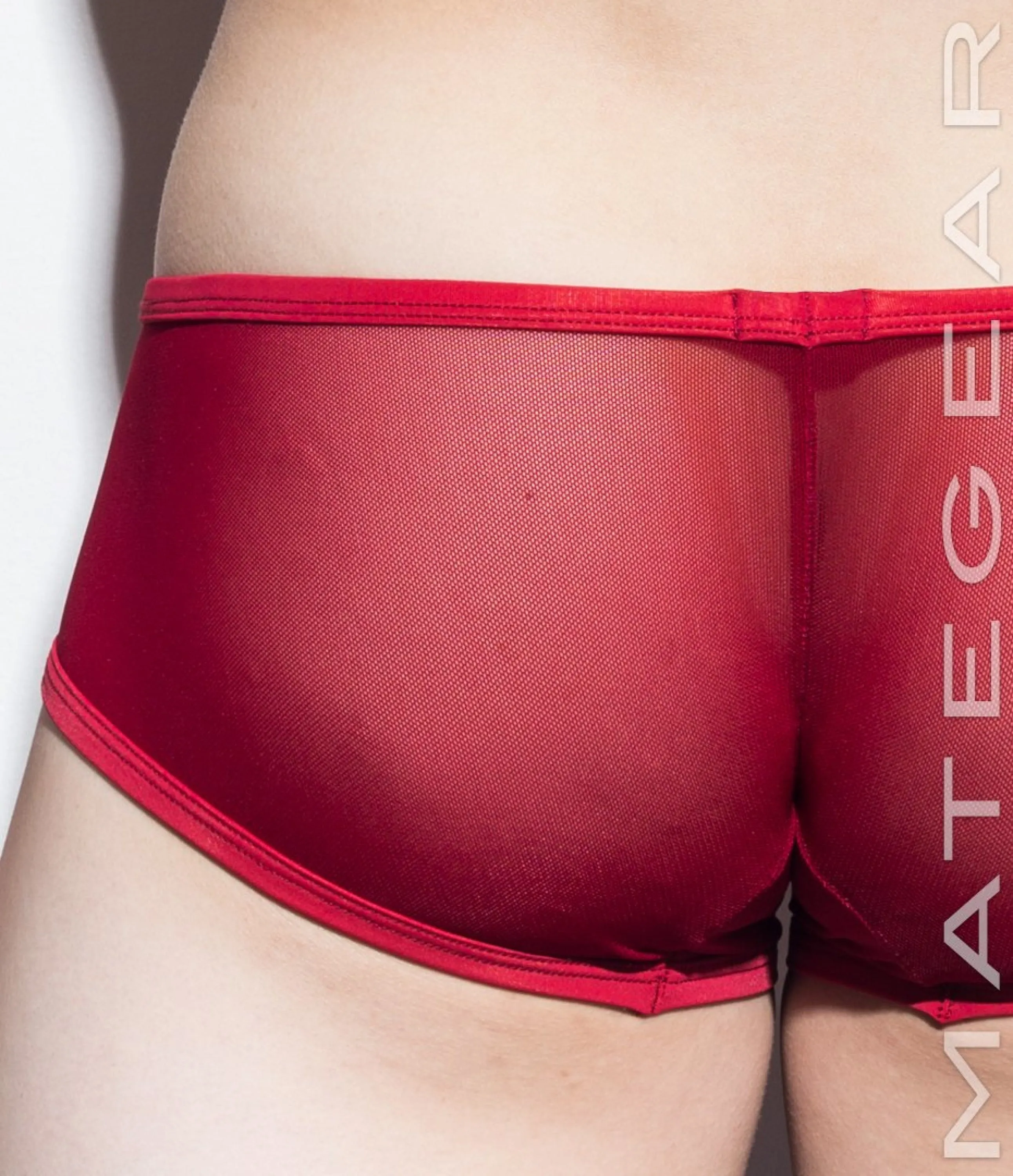 [2pc/Pack] Sexy Men's Underwear Signature Ultra Squarecut Trunks - Ji Su (Mesh Series)
