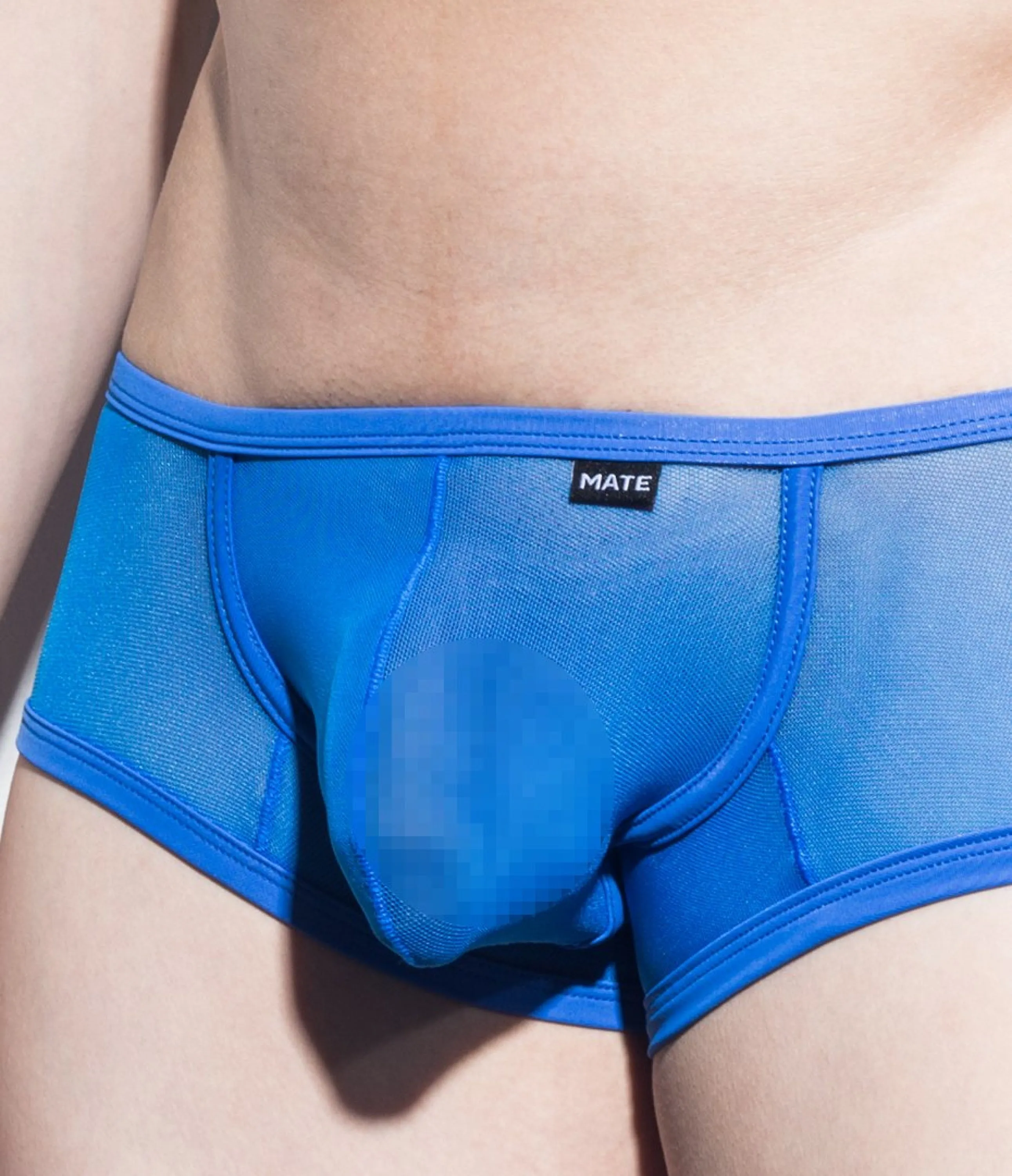 [2pc/Pack] Sexy Men's Underwear Signature Ultra Squarecut Trunks - Ji Su (Mesh Series)