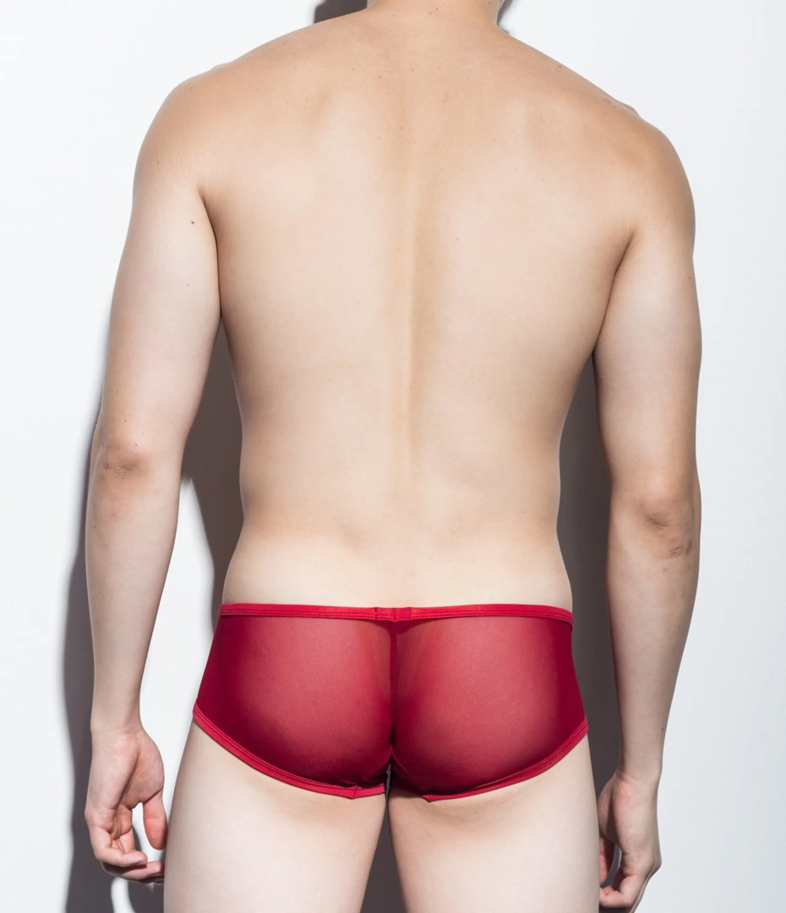 [2pc/Pack] Sexy Men's Underwear Signature Ultra Squarecut Trunks - Ji Su (Mesh Series)