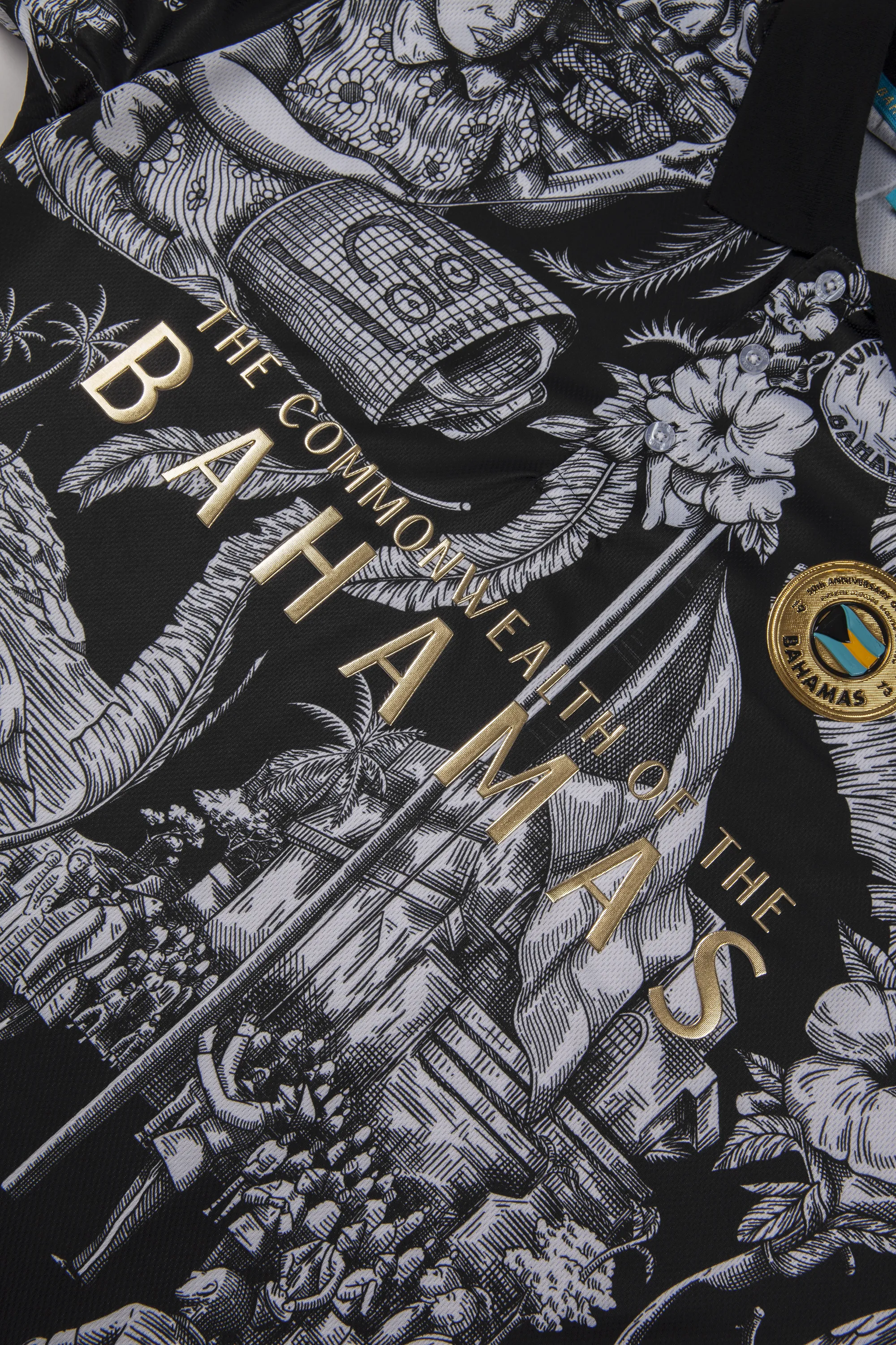 50TH INDEPENDENCE POLO-BLACK