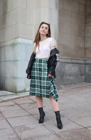 70s Tartan Plaid Kilt - 30