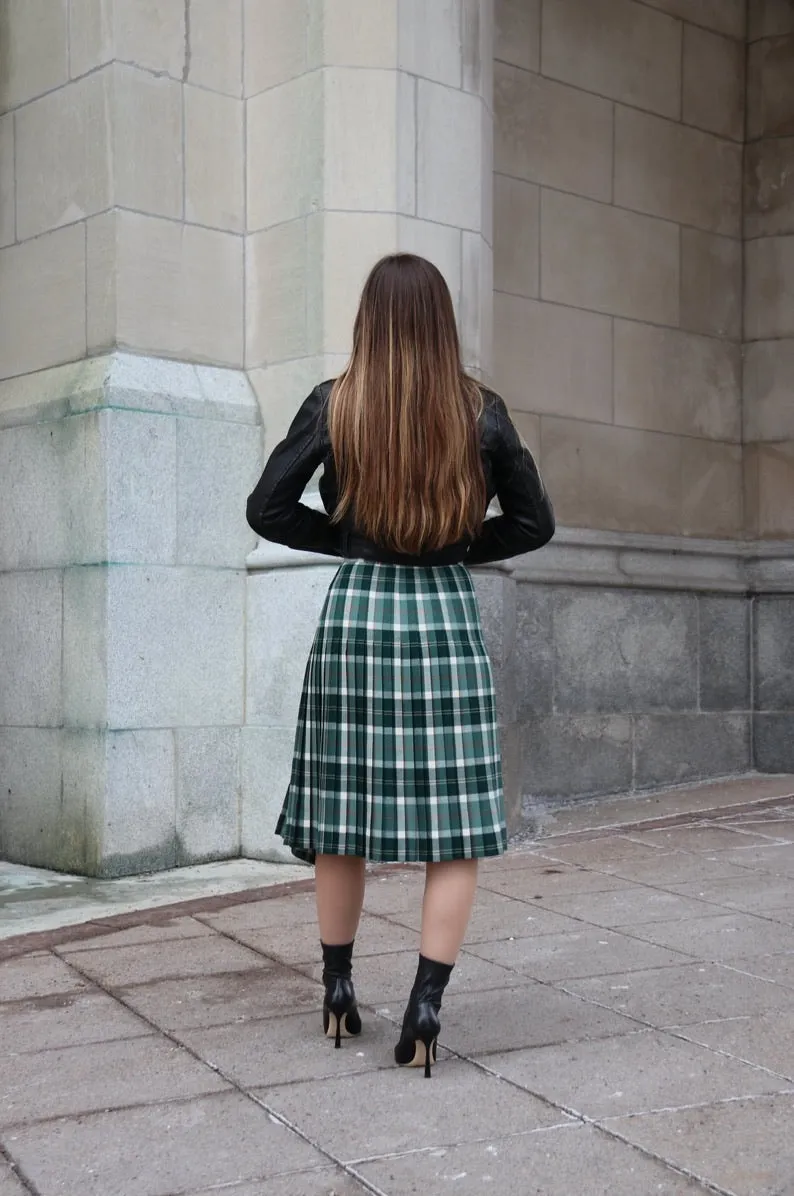 70s Tartan Plaid Kilt - 30