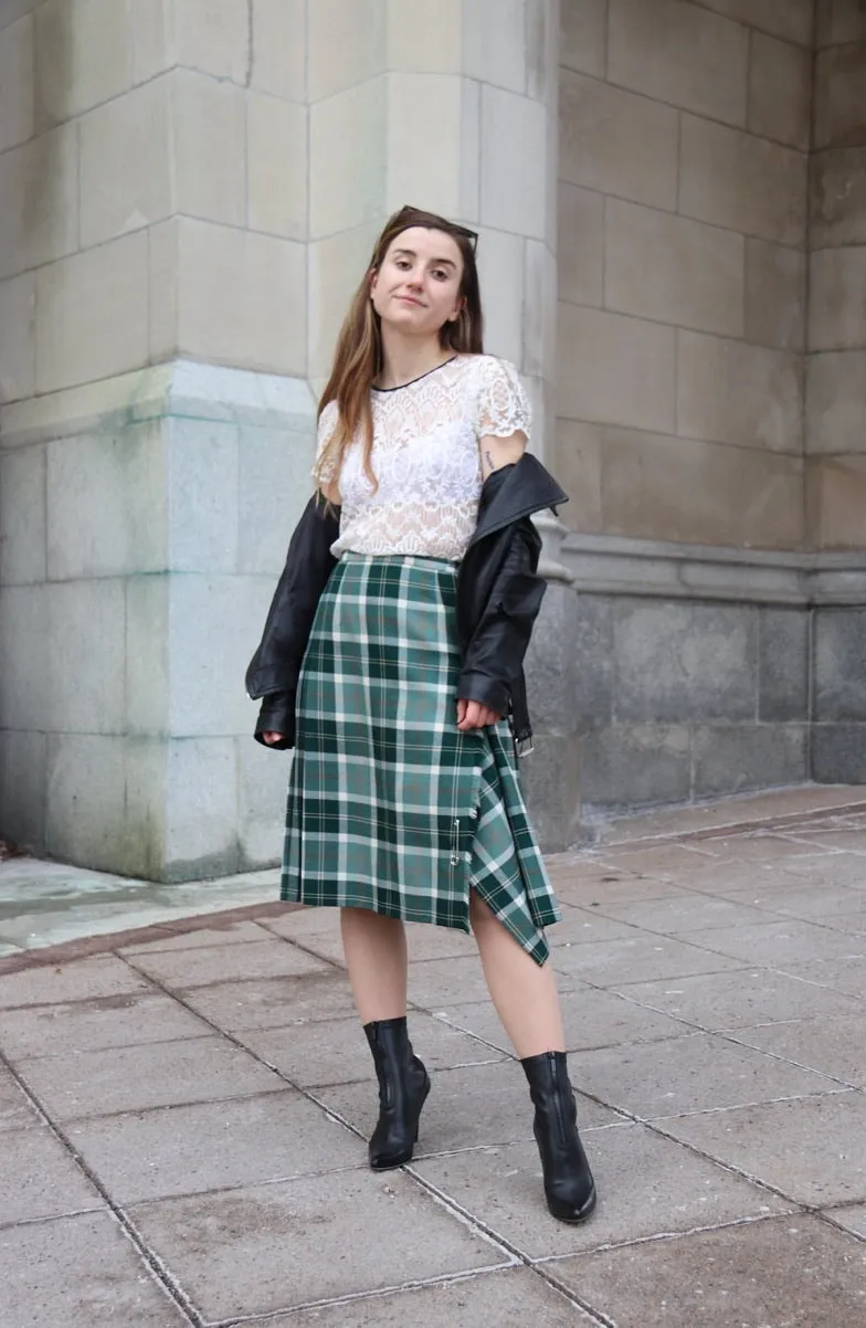 70s Tartan Plaid Kilt - 30