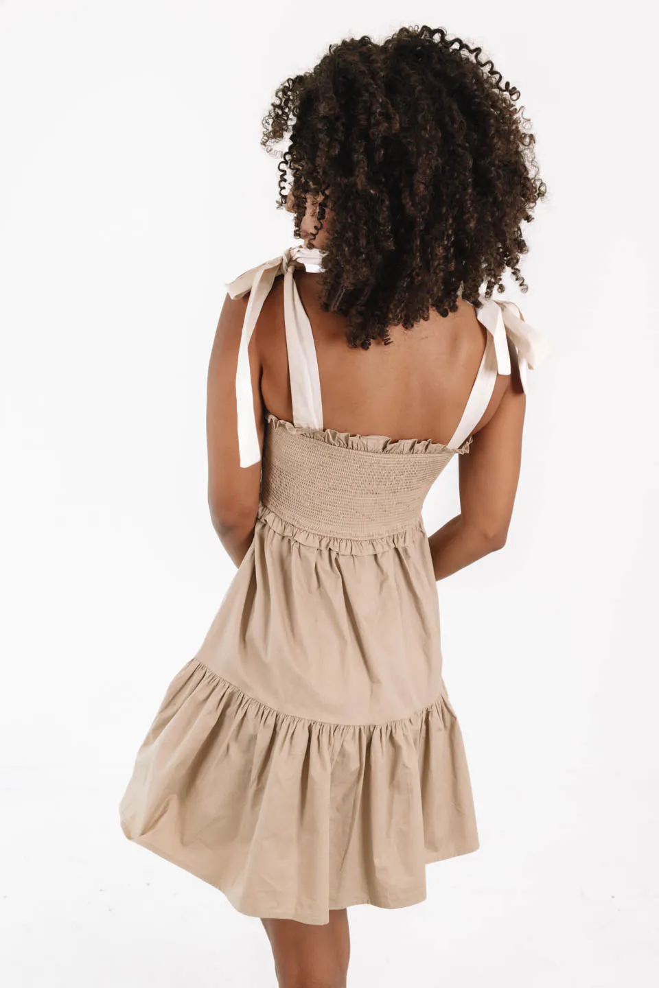 A Simple Breeze Dress - Khaki