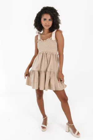 A Simple Breeze Dress - Khaki
