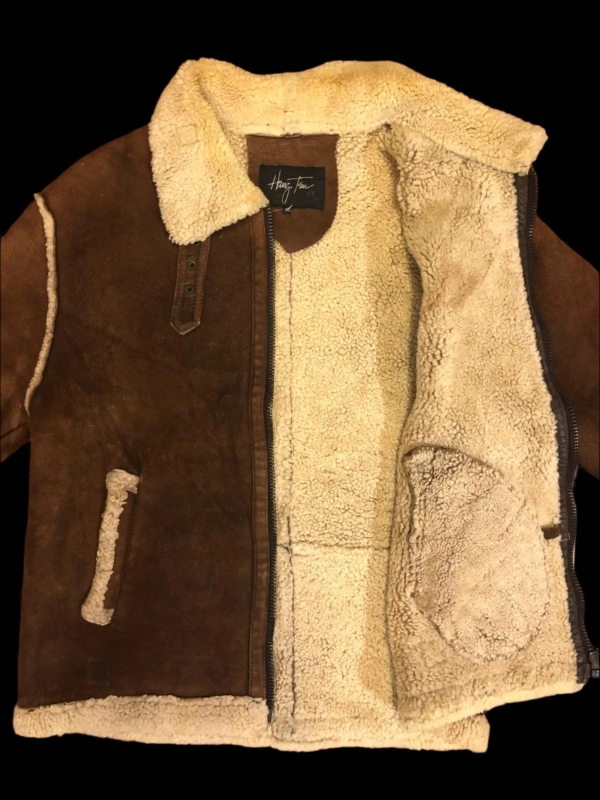 A Women's Shearling Coat – Cozy & Stylish Winter Outerwear Dame Shearling Jakke – Lækkert &amp; Stilfuldt Vintertøj
