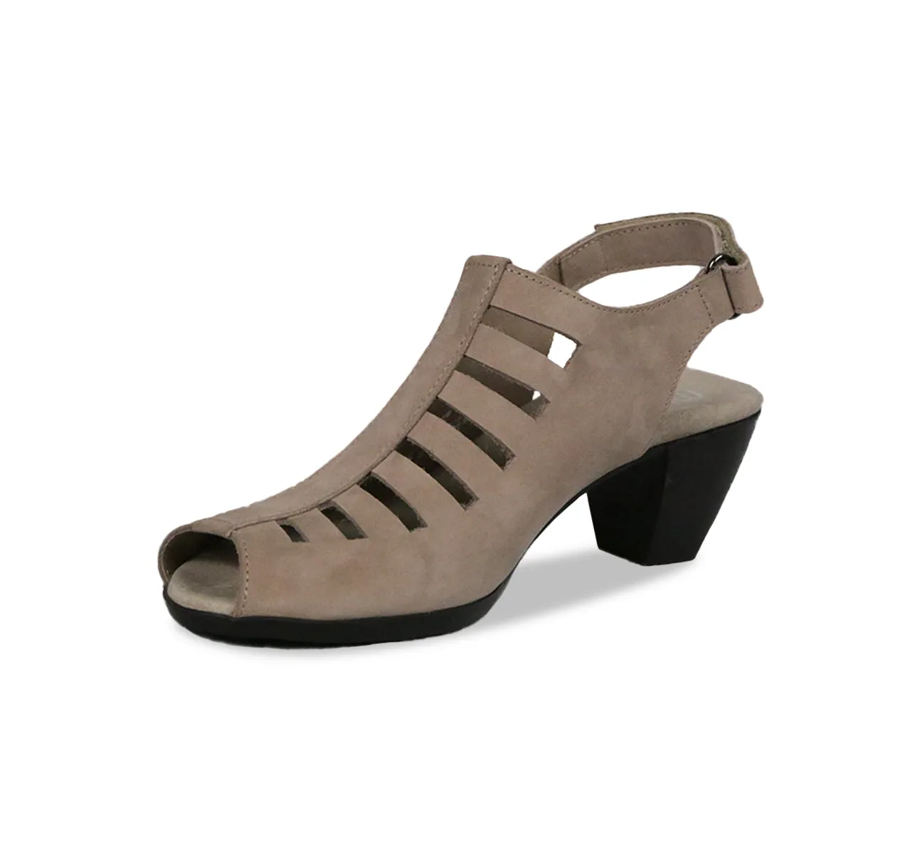 ABBY - TAUPE NUBUCK