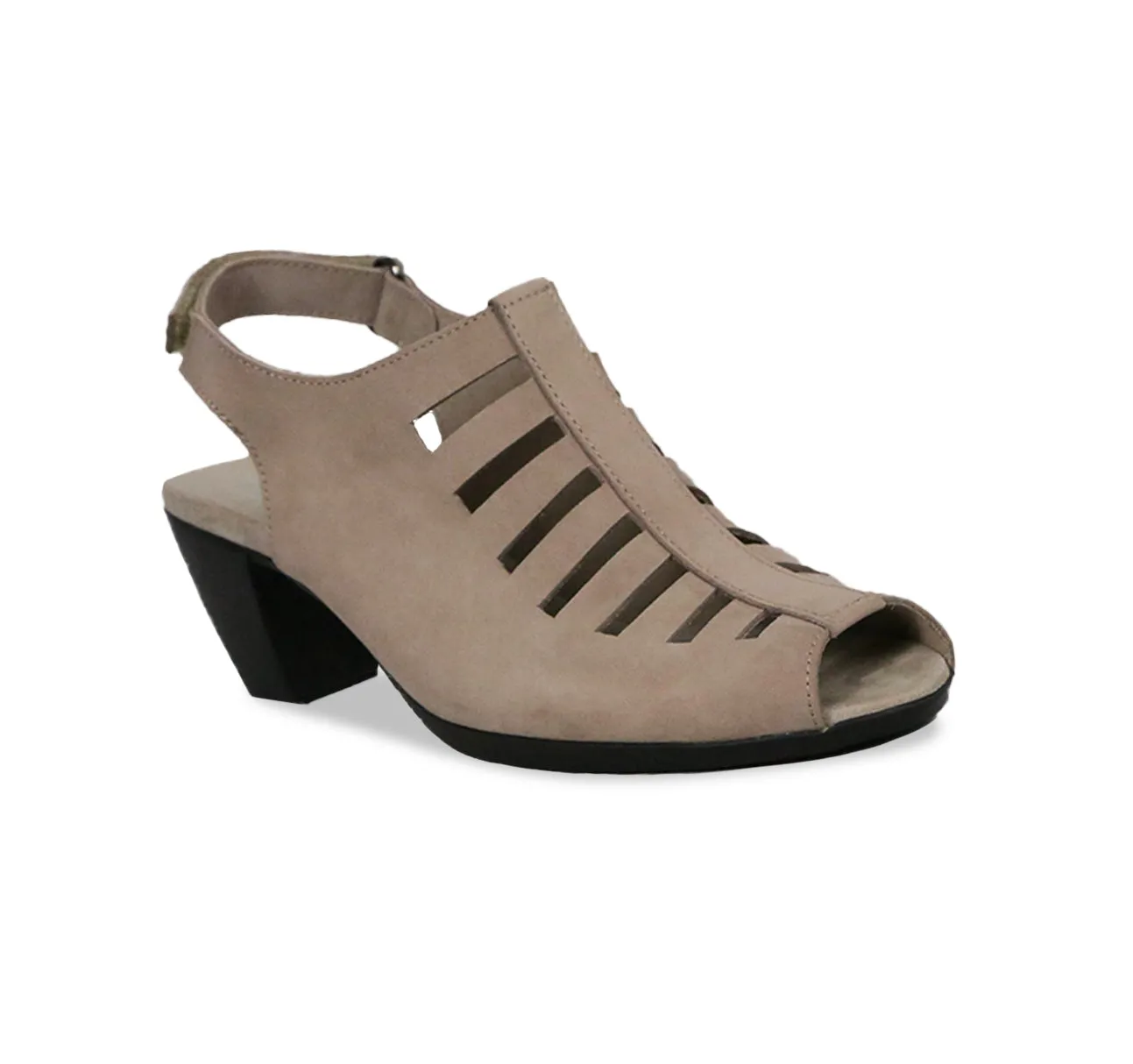 ABBY - TAUPE NUBUCK