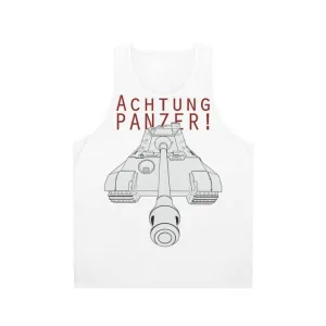 Achtung Panzer! German Tiger II Tank Top for WWII Fans
