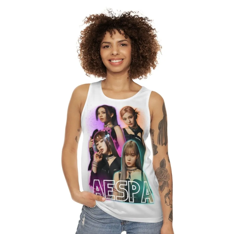 Aespa Members Unisex Kpop Tank Top
