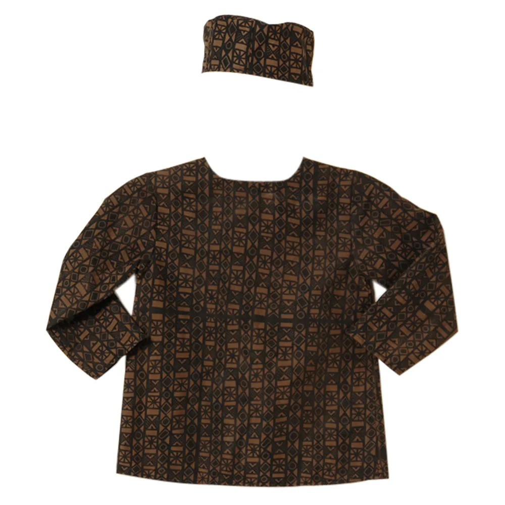 African Boy Ceremonial Clothing