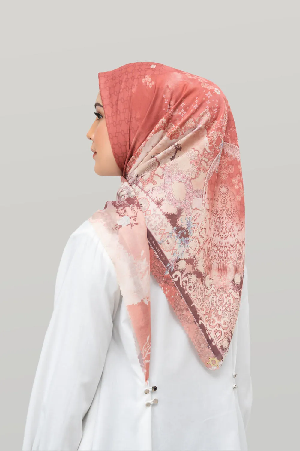 Alhambra Scarf Persimmon