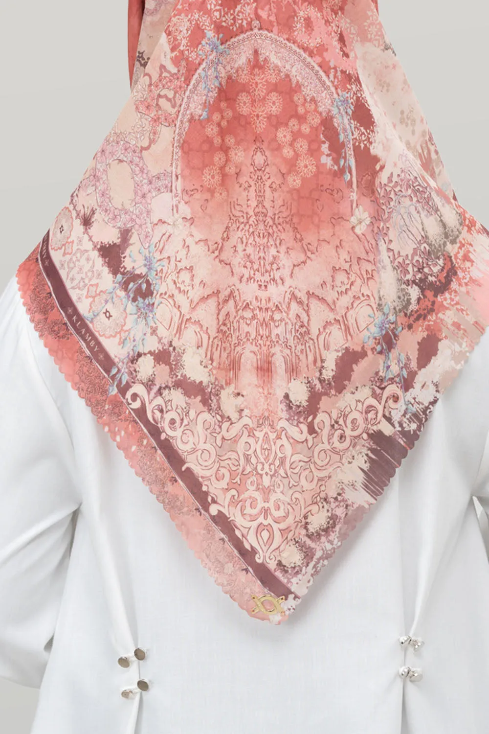 Alhambra Scarf Persimmon