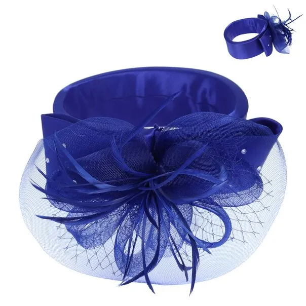 Alori | Floral Netted Mesh Fascinator Headband