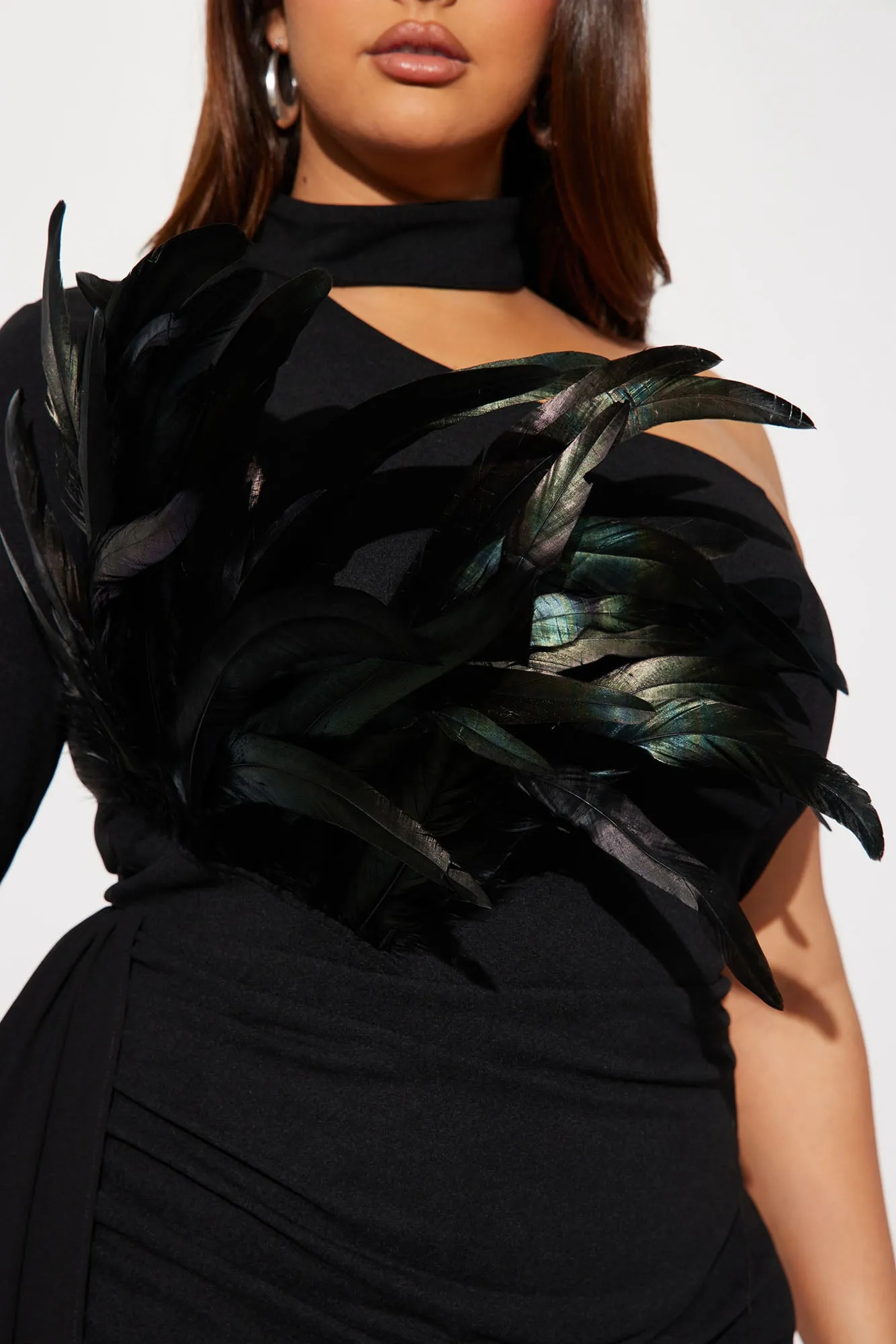 Always Dramatic Mini Dress - Black