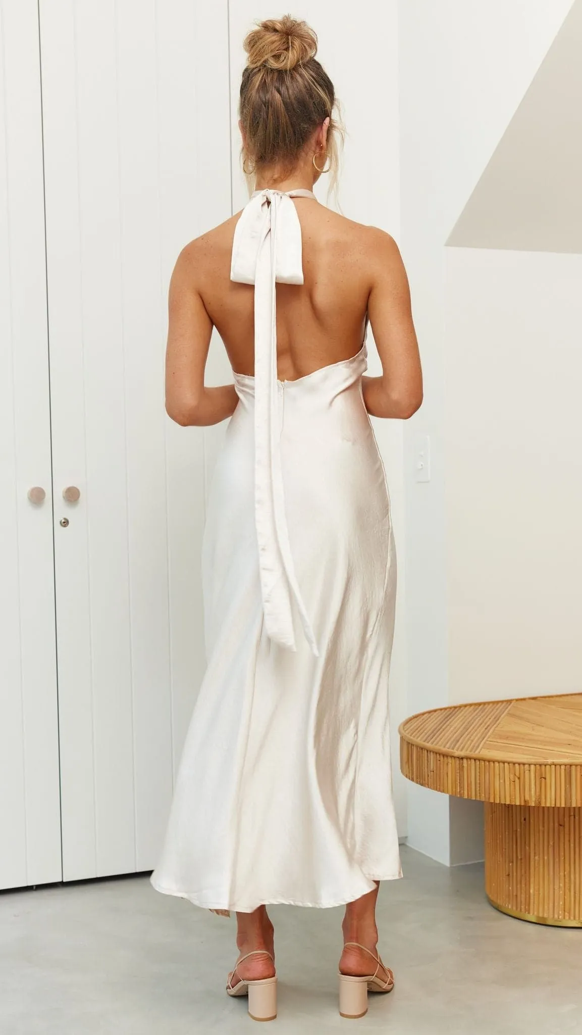 Amalia Maxi Dress - Champagne