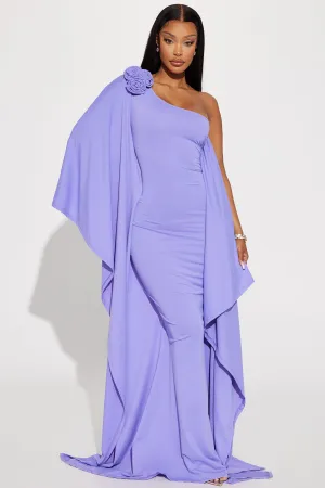 Anabella Maxi Dress - Purple