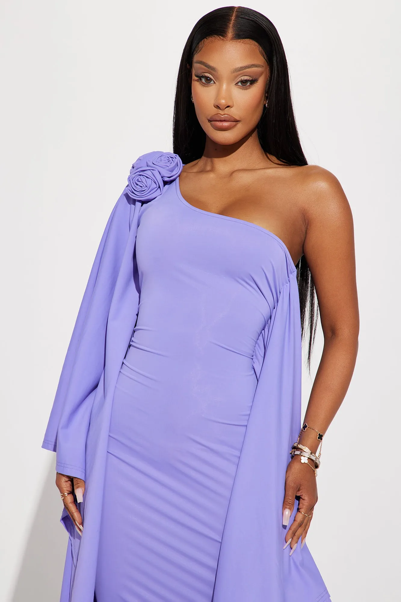 Anabella Maxi Dress - Purple