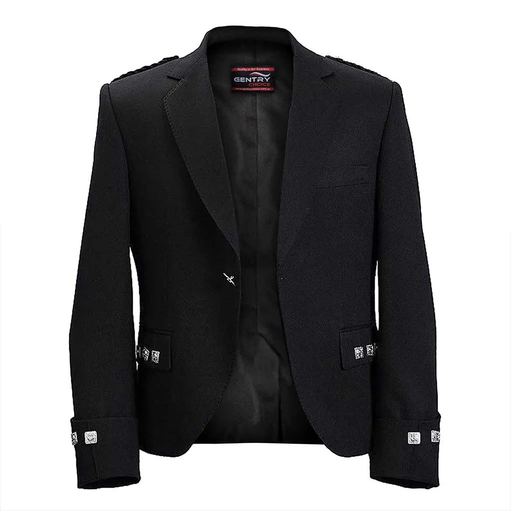 Argyll Jacket & Vest Black