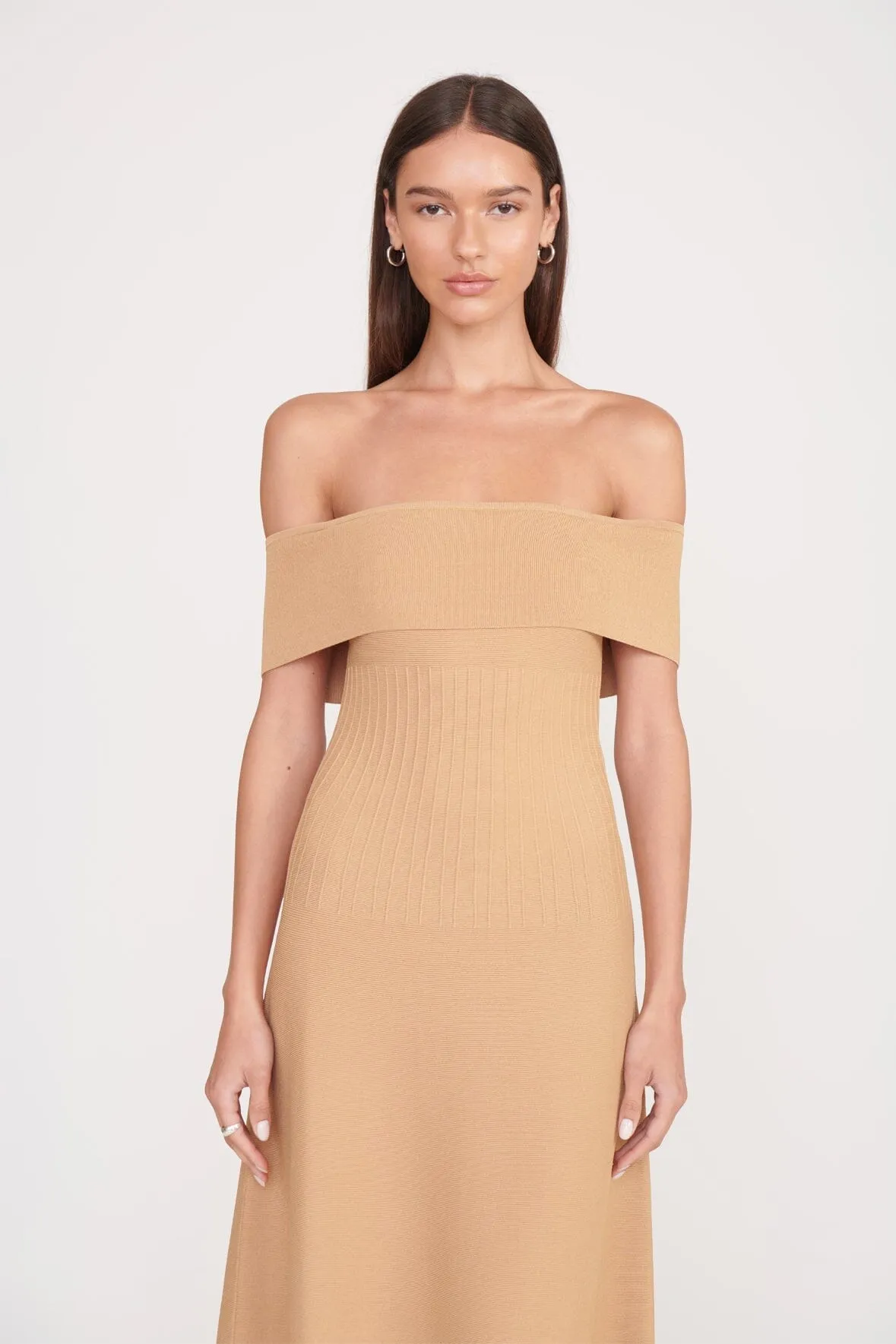 ARTISTRY DRESS | CAMEL