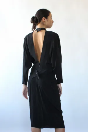 Ashlee Dramatic Open Back Dress S