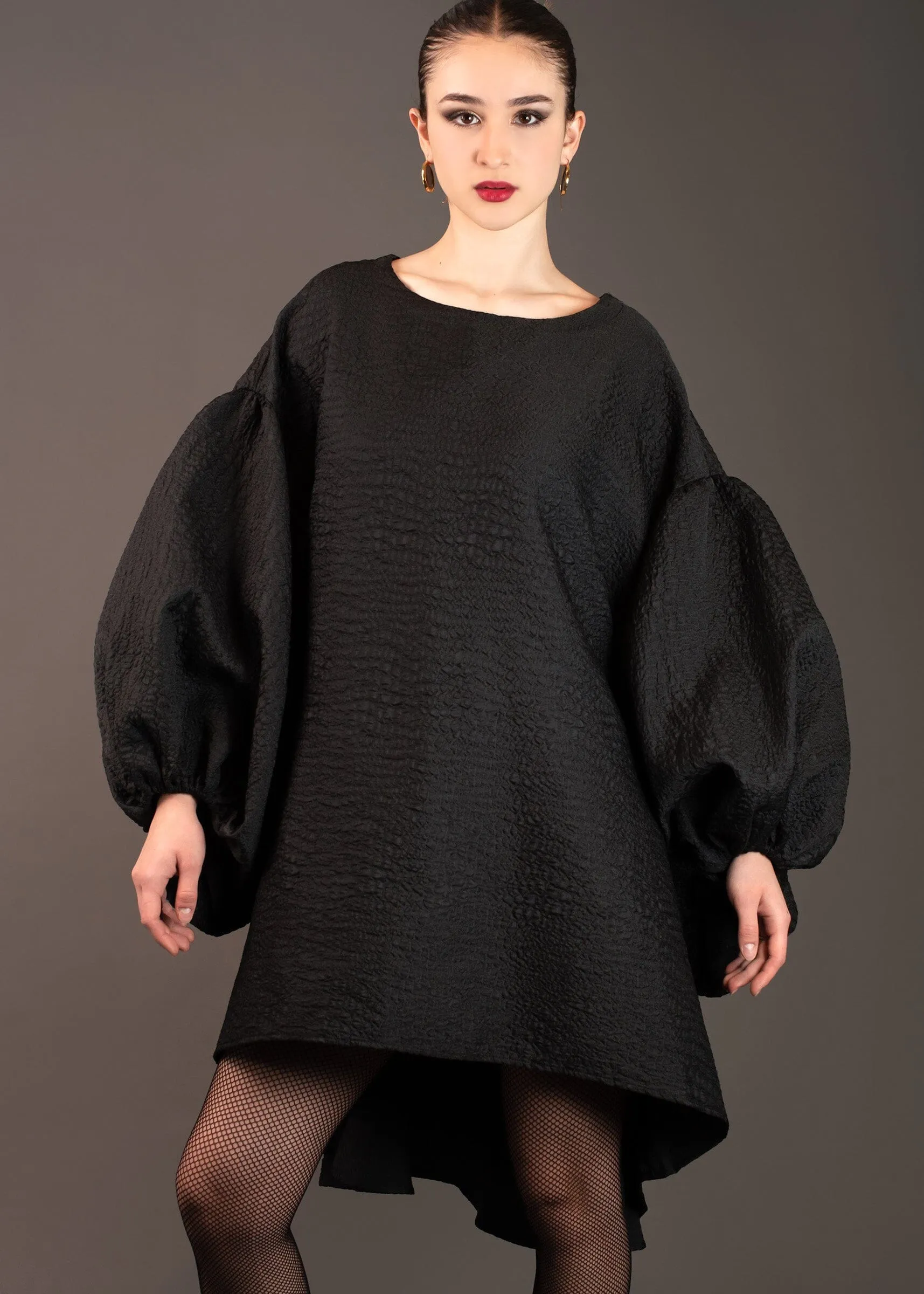Avant Garde Balloon Sleeve Dress
