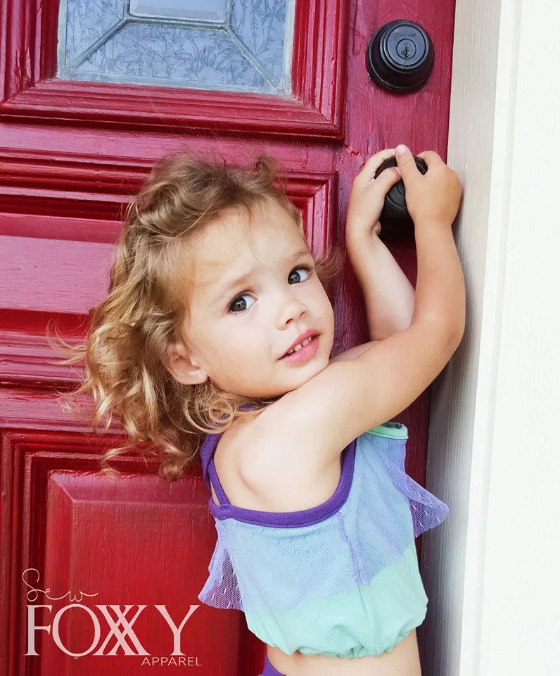 Baby Emerie Romper and Crop Top PDF Pattern NB-2T