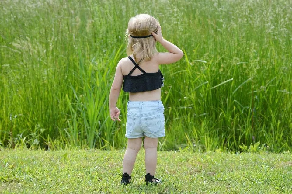 Baby Emerie Romper and Crop Top PDF Pattern NB-2T