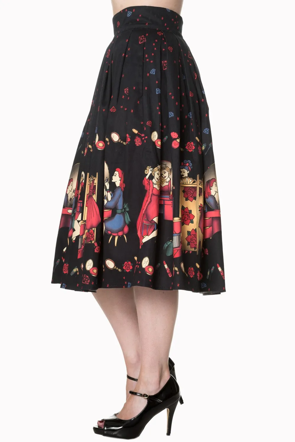 Banned Apparel - Vanity Swing Skirt