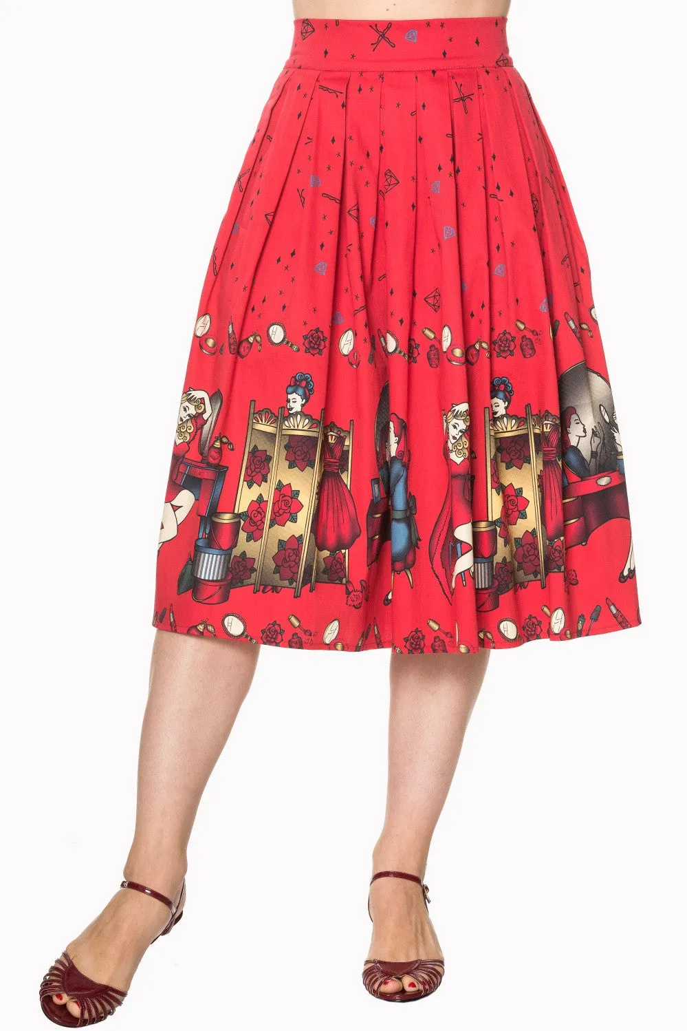 Banned Apparel - Vanity Swing Skirt