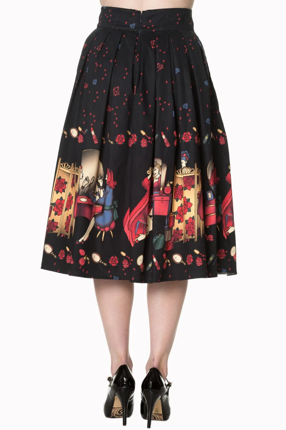 Banned Apparel - Vanity Swing Skirt