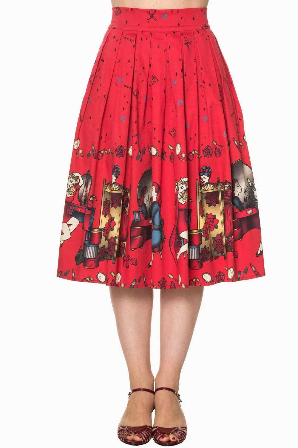 Banned Apparel - Vanity Swing Skirt