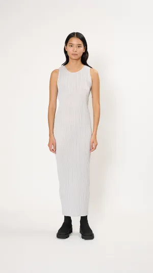 Basics Dress in Light Gray