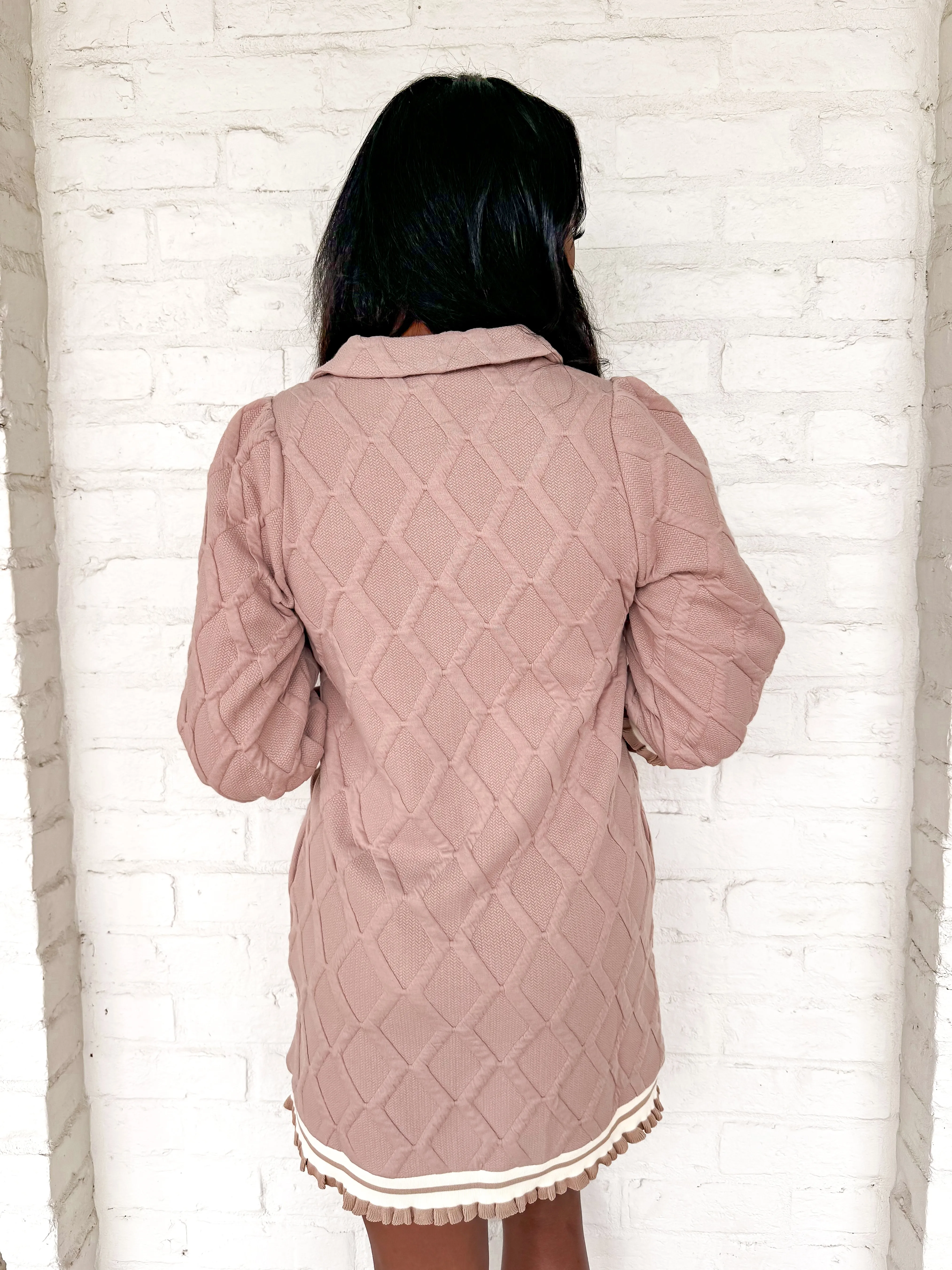 Beautiful Evenings Dress Taupe