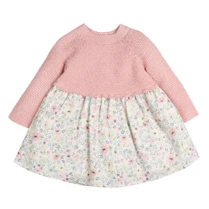 Bebe Freya Knit Bodice Dress (Size 000-2)