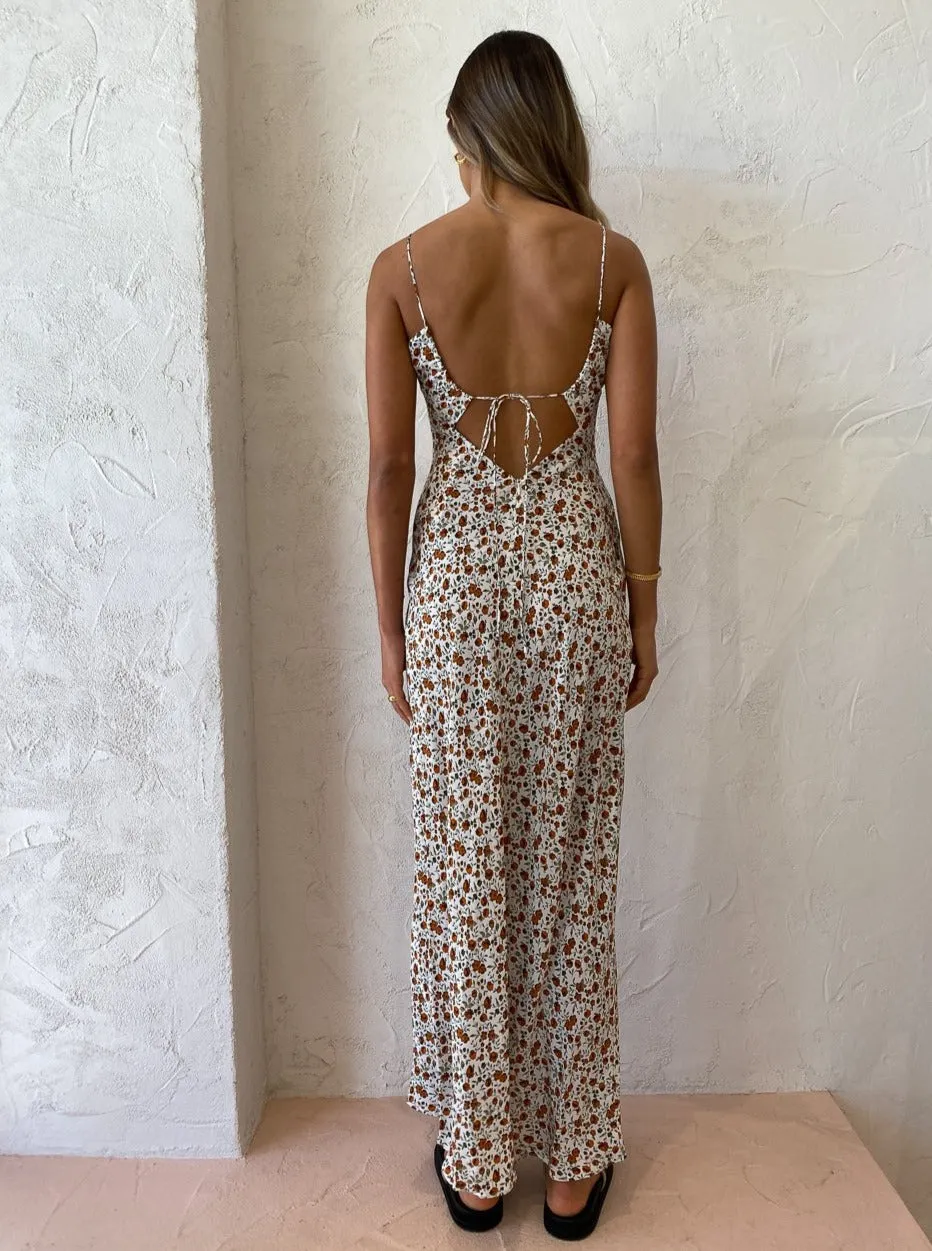 Bec and Bridge Copper Fields Maxi Dress in Print