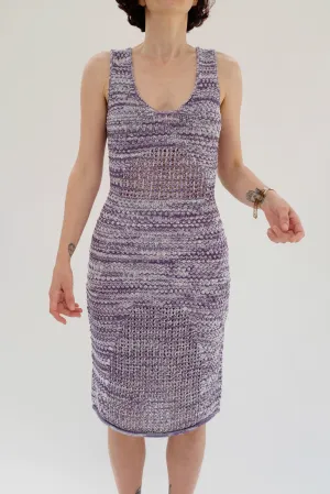 Beklina Haptic Tank Dress Violet Melange