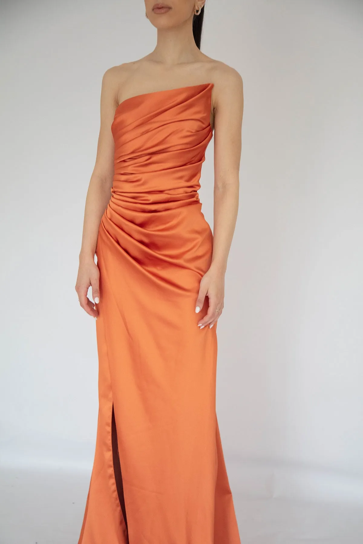 Bethany Gown Orange by HSH