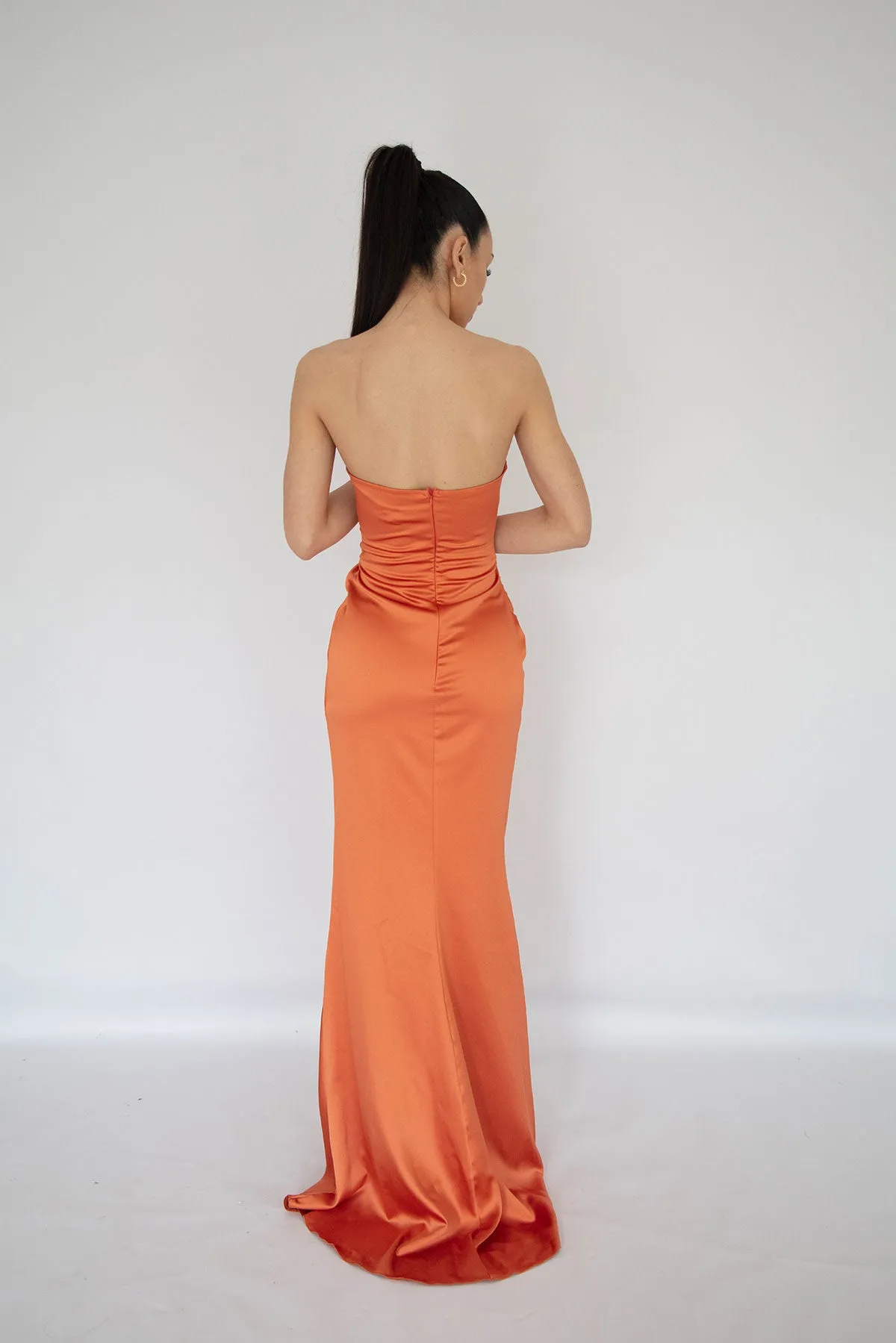 Bethany Gown Orange by HSH