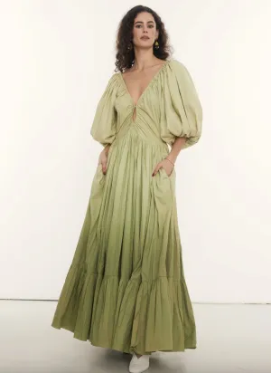 Birthday Gown Pistachio Ombre