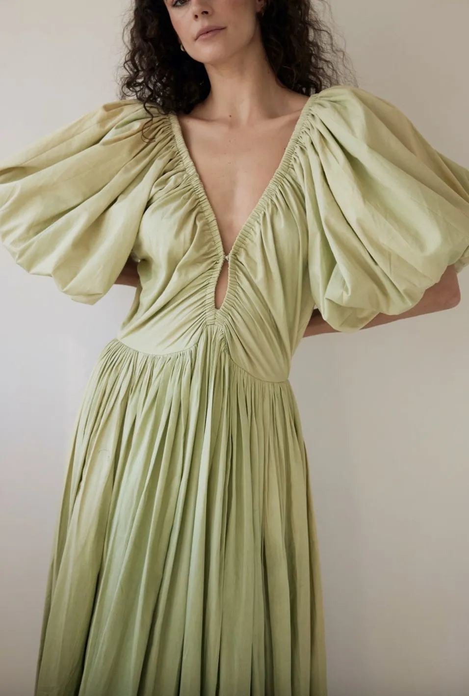 Birthday Gown Pistachio Ombre