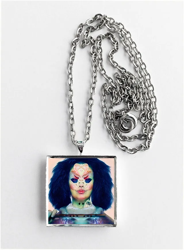 Bjork - Utopia - Album Cover Art Pendant Necklace