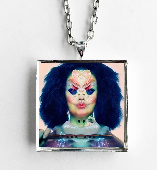 Bjork - Utopia - Album Cover Art Pendant Necklace